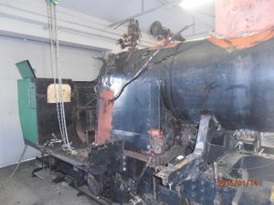 General inspection of a steam engine called “András” and a boiler