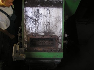 Repair of a heating boiler