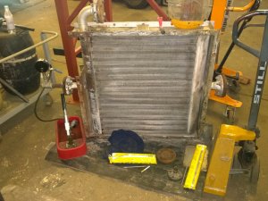 Repair and installation of a heat exchanger