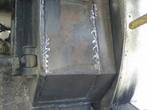 Repair of a biomass boiler