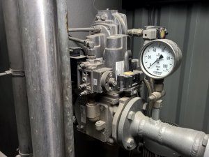 Operation of a steam boiler room