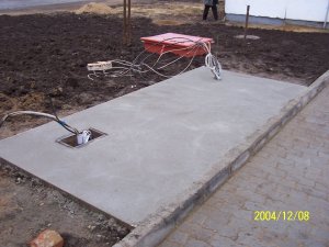 Installation of a gas oil tank and providing the necessary licenses