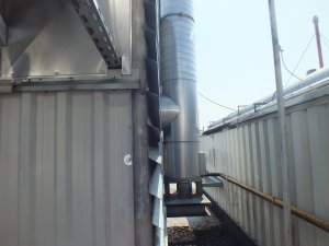 Erection of a new boiler room