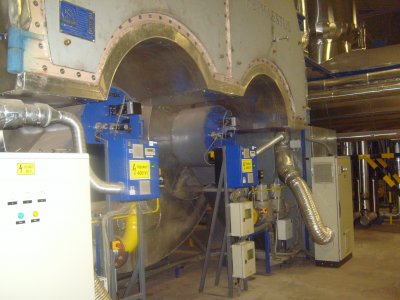 Repair of a K-1200 type boiler