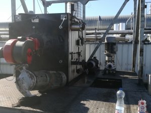 Installation of three UKK50 type and one ICI thermal oil boilers