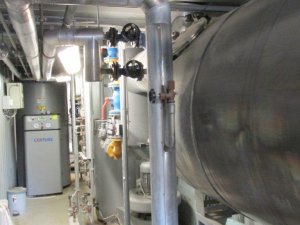 Operation of a steam boiler room