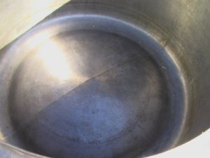Repair of a steam pot