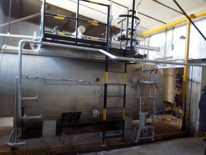 Repair, maintenance and conversion of a boiler room