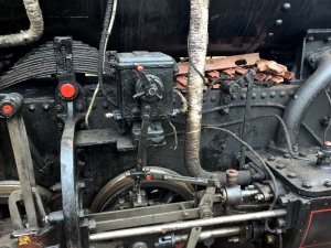 Repair of the boiler of a steam engine called “Zsuzsi”