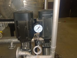 Repair, maintenance and conversion of a boiler room