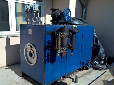 Mechanical technological assembly and commissioning of a steam boiler
