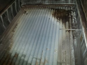 Repair of a heat recovery unit