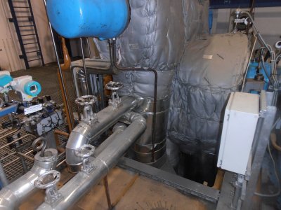 Maintenance at a boiler room