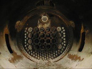 Repair of an 242 type engines boiler