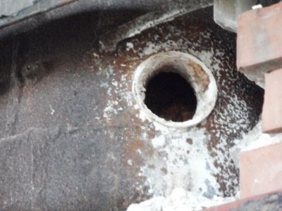 Repair of a locomotive boiler