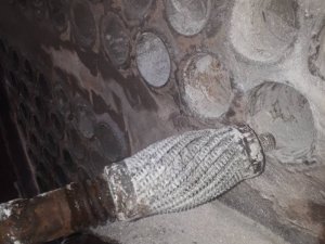 SB-180 típusú kazán teljes csőcseréje és mellső ajtajának javítása