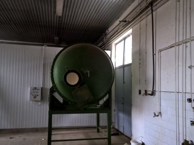 Sterilizálódob átalakítása, beüzemelése