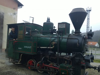 Szilvi gőzmozdony kazánjának javítása