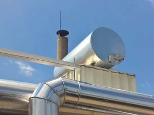 Erection of a new boiler room