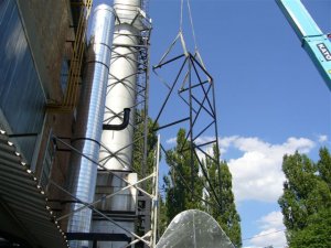 Kondenzációs füstgáz hőhasznosító rendszer telepítése