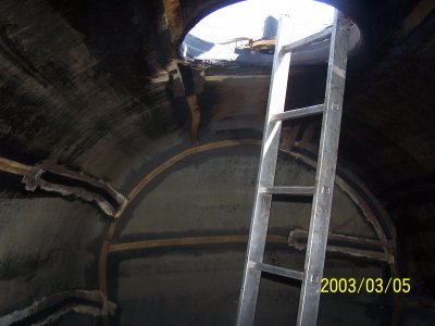 Renewal of official licenses concerning tanks containing acid or alkaline