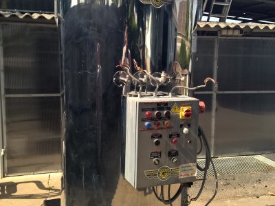 Mechanical and technological assembly of a steam boiler