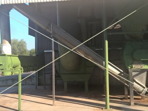 Almatörkölyszárító berendezés telepítése