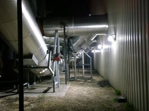 Biomassza kazánok Economiser rendszerének telepítése