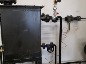 AKG 100/12 kazán telepítése