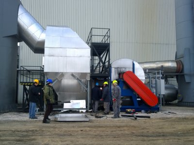 Biomassza kazánok Economiser rendszerének telepítése