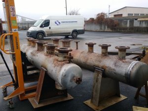 Relocation of a steam boiler room