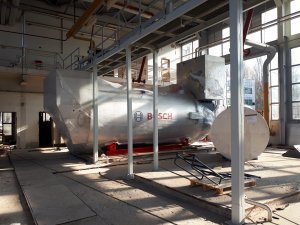 Installation of an BOSCH boiler