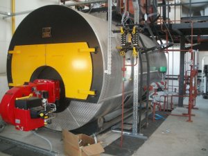 Installation of a boiler