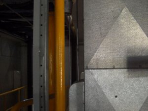 Technological pipe installation and locksmith works at a small power station