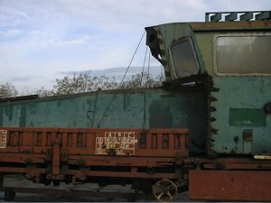 242 sorozatú 001 pályaszámú 5140 gy.sz. mozdony kazán javítása