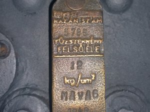 Szilvi gőzmozdony kazánjának javítása