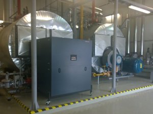 Relocation of a steam boiler room