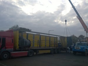 Manufacturing of a flue gas system and a silencer
