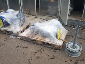 Installation of TVT type steam stop valves