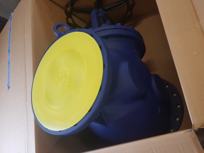 Installation of TVT type steam stop valves