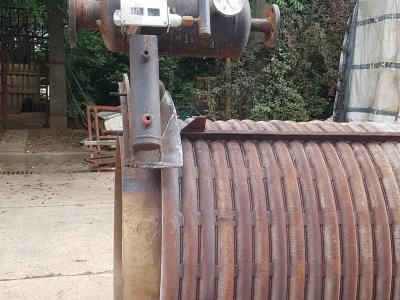 Uniferro UGF 1300 kazánjavítás