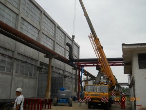 Erőművi gőzkazán és gőzturbina technológiai csőszerelése