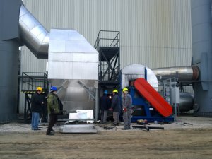 Biomassza kazánok Economiser rendszerének telepítése