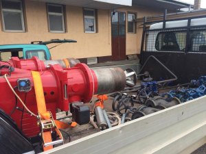 Demolition of a boiler room, conservation