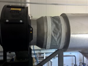 Installation of a steam boiler room and steam pipelines
