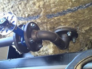 Installation of a steam boiler room and steam pipelines