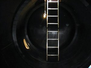 Installation of an ammonia tank