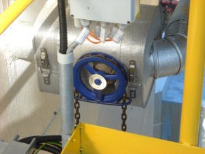 Technological pipe installation and locksmith works at a small power station