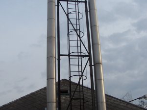 Lángcső csere